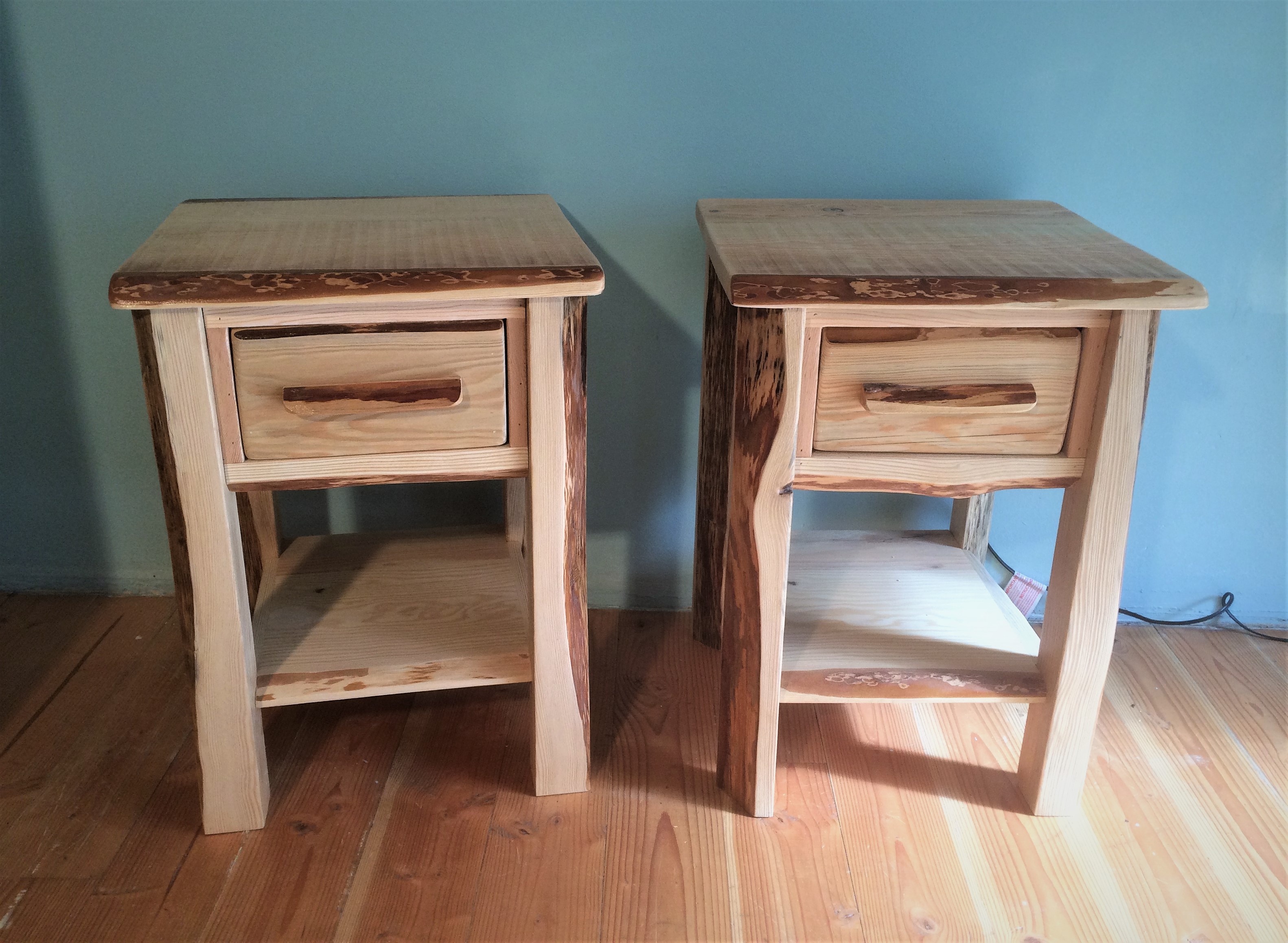 Live Edge Nightstands
