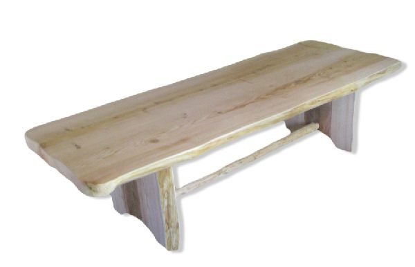 cedar slab table live edge